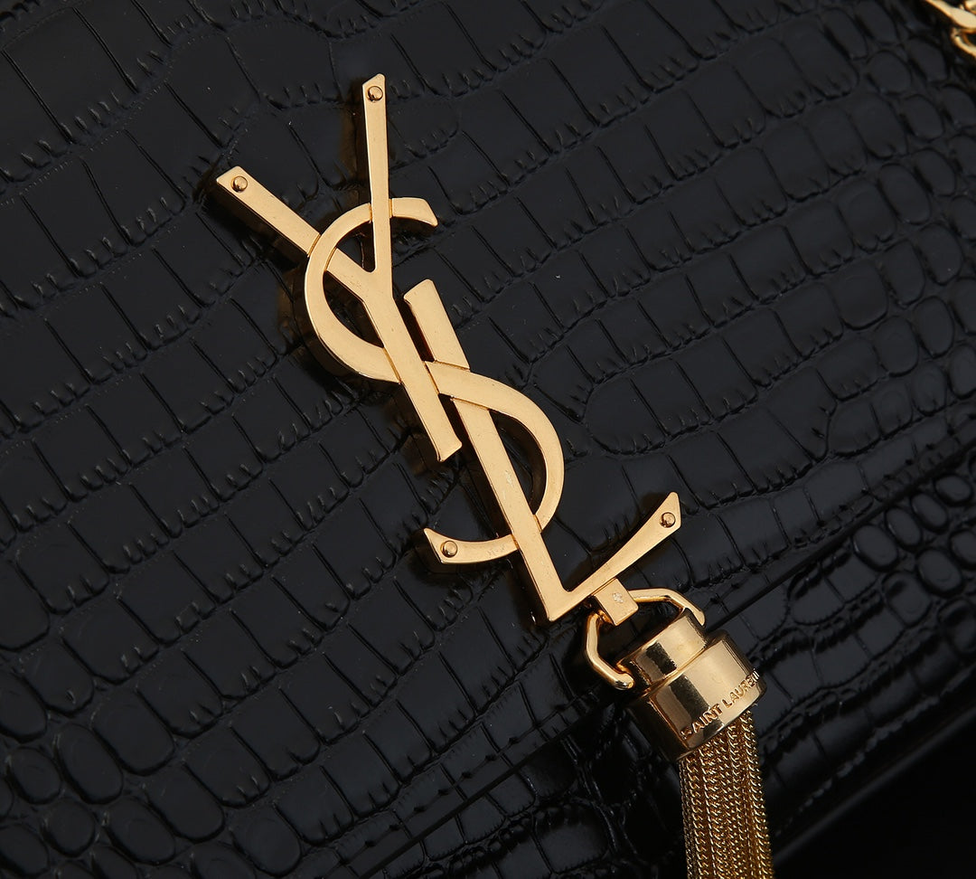 Bolsa Kate Croco YSL