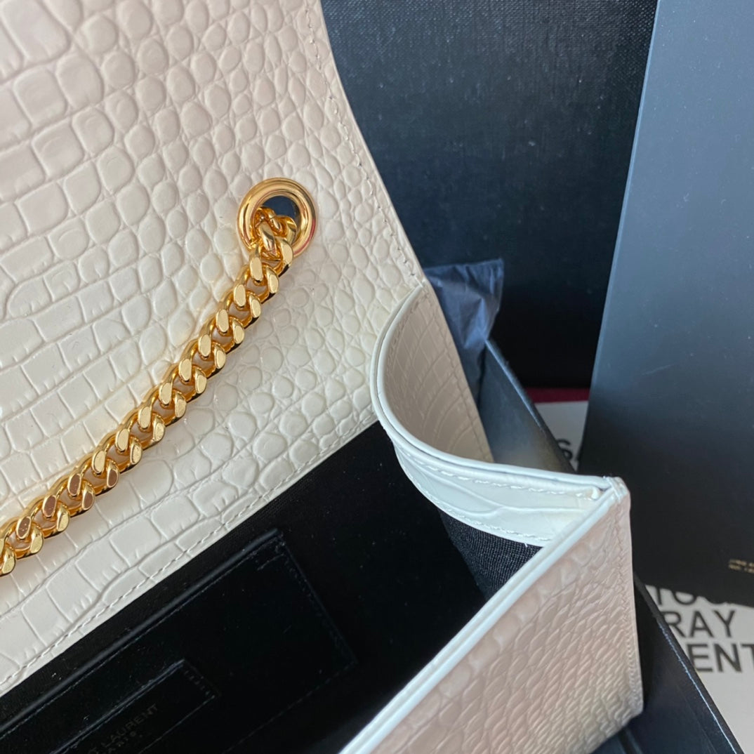 Bolsa Kate Croco YSL