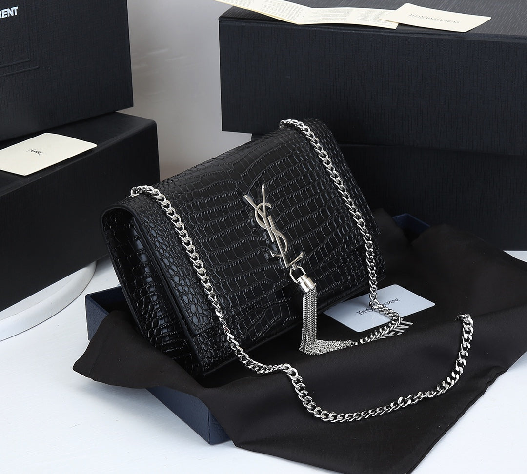 Bolsa Kate Croco YSL